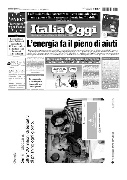 Italia oggi : quotidiano di economia finanza e politica